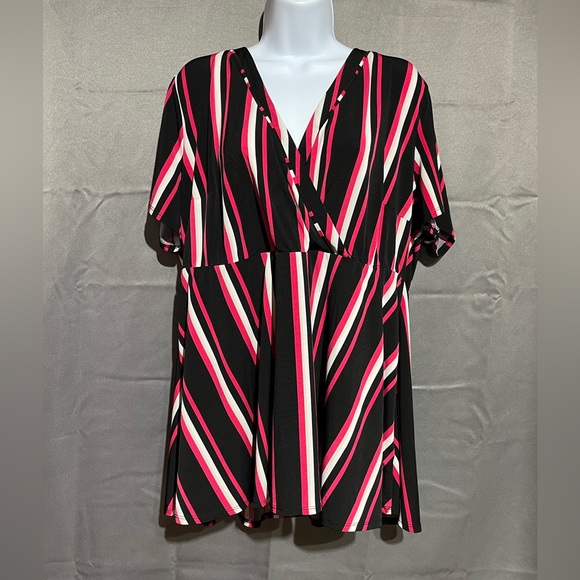 torrid Tops - Torrid striped blouse
